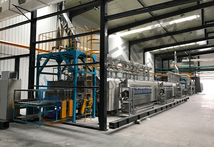 正極材料燒結-輥道窯